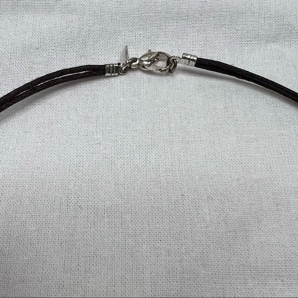 AVON Vintage Geometric Statement Necklace – Gold & Silver Tone Hammered Metal - Picture 10 of 12